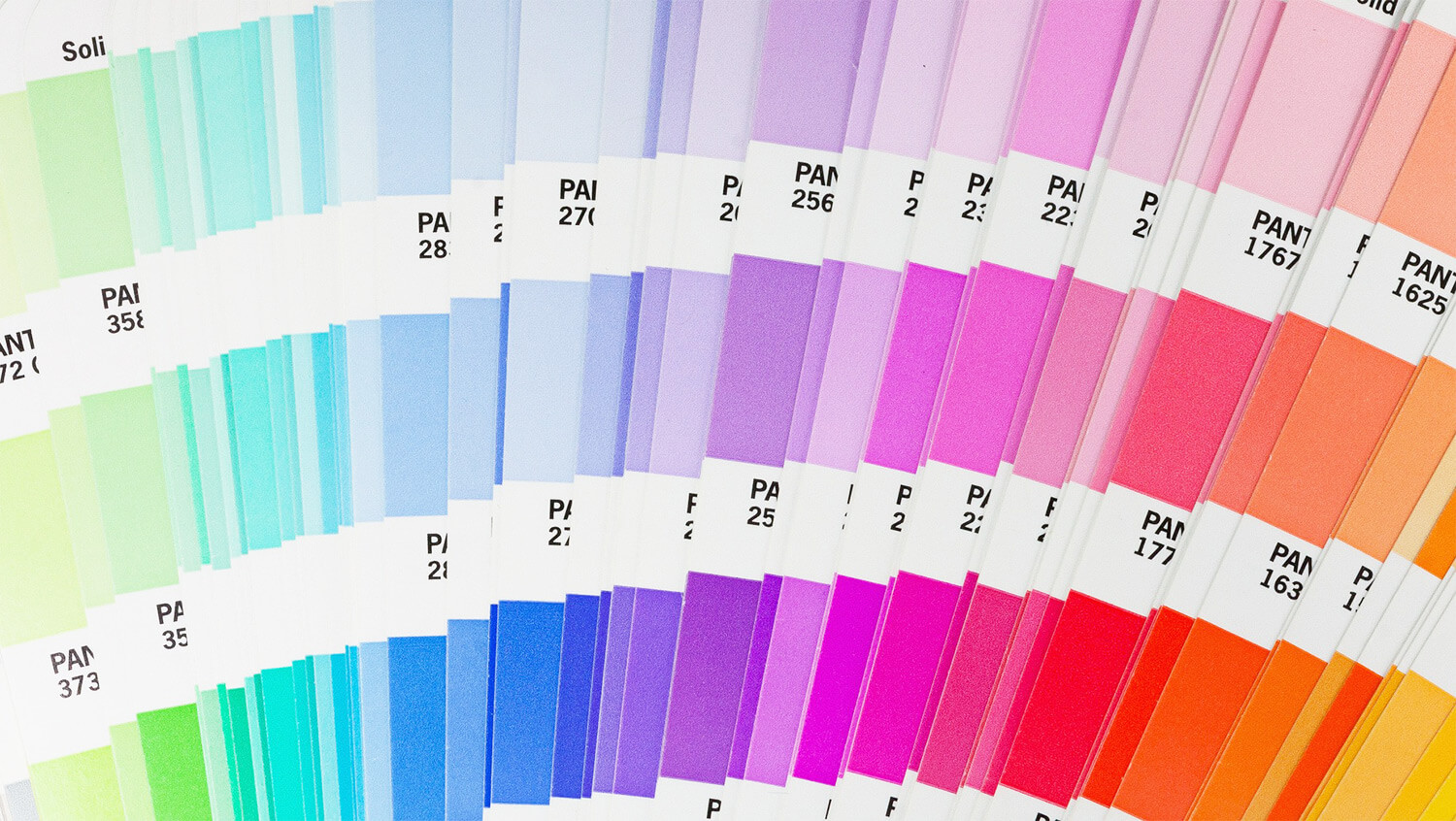 pantone colors fane rainbow